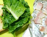 BLTCサンドバーガー。作り方5写真