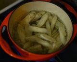 天然だしパックで作る ごぼうと豚肉の煮物作り方3写真