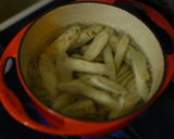天然だしパックで作る ごぼうと豚肉の煮物作り方3写真