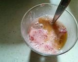 コーヒー入りイチゴラテ作り方4写真