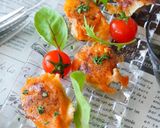 一口おつまみ♡梅肉豚ロールの羽根チーズ作り方14写真