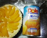 簡単桃ケーキ作り方5写真