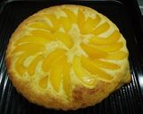 簡単桃ケーキ作り方7写真
