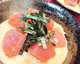 味噌★卵★旨すぎる【漬マグロのとろろ丼】作り方4写真