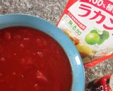 ラカントSでトマトゼリー作り方2写真