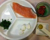 モッツアレラチーズde鮭のホイル焼き♪作り方1写真