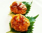 鶏つくねの南高梅照り焼き作り方6写真