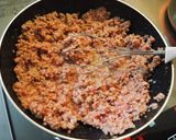 卵と肉そぼろの二色丼作り方5写真