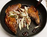 ぶりのミョウガ醤油焼き作り方4写真