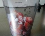 簡単いちごラテ作り方1写真
