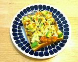 さば缶とアボカド☆カレートースト作り方4写真