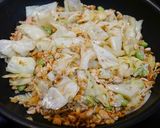 簡単！キャベツと鮭のバター醬油炒め作り方3写真