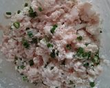 豆腐のネギ塩鶏だんご♡作り方1写真