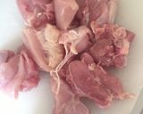 鳥モモ肉のトマト煮作り方1写真