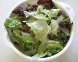 糖質オフ♫レタスとサバ缶のサッと炒め！作り方1写真
