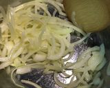 オニオンエッグスープ。作り方1写真