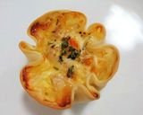 覚書用★餃子の皮deキッシュ作り方4写真