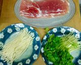 簡単おつまみ♪生ハムカイワレさけチー巻き作り方1写真