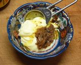 豚もも肉の梅マヨラー油あえ作り方4写真