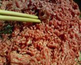 合い挽き肉とじゃが芋の♡甘辛キムチ風味♡作り方2写真