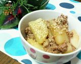 合い挽き肉とじゃが芋の♡甘辛キムチ風味♡作り方4写真