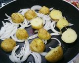 ジャーマンポテト磯辺風♪新ジャガ大豆炒め作り方3写真