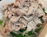 茹で豚もやしのネギ塩れもんダレ作り方3写真