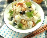 胡桃・黒豆の塩レモン×塩昆布混ぜごはん作り方5写真