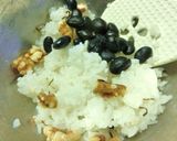 胡桃・黒豆の塩レモン×塩昆布混ぜごはん作り方4写真