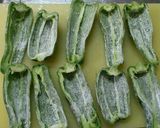 ピーマンの肉詰め　手抜き編作り方1写真