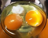 納豆入りたまご焼き作り方1写真