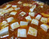 夏に食べたい☆トマト麻婆豆腐作り方8写真