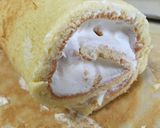 濃厚でしっとりな抹茶のロールケーキ作り方9写真