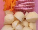 ほこほこじゃがいもの中華炒め作り方1写真