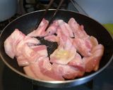 豚バラ肉とカラフル野菜の塩レモン炒め作り方3写真