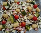 あまりもの♥ぎゅうぎゅう焼き作り方1写真