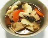 お豆腐団子のすいとん汁作り方6写真