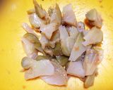 搾菜梅肉和え作り方2写真