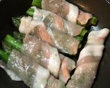ビールに合う甘辛アスパラの肉巻き^ ^作り方5写真