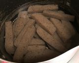 甘辛ヘルシーおかず☆こんにゃくの肉巻き作り方4写真