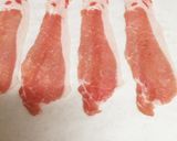 甘辛ヘルシーおかず☆こんにゃくの肉巻き作り方5写真