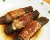 甘辛ヘルシーおかず☆こんにゃくの肉巻き作り方20写真