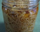 なめたけ炒飯作り方1写真