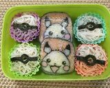 キャラ弁 そうめんでポケモンボール作り方6写真