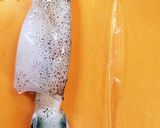 美味い！ヒイカとキャベツのペペロンチーノ作り方1写真
