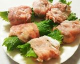 梅でさっぱり‼お餅の肉巻き⭐⭐⭐作り方3写真