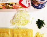 簡単激ウマ！さばの水煮のチーズいなり焼き作り方1写真