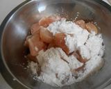 ♪お肉たっぷり酢鶏作り方1写真