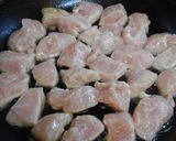 ♪お肉たっぷり酢鶏作り方2写真