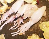 美味い！ヒイカとキャベツのペペロンチーノ作り方9写真